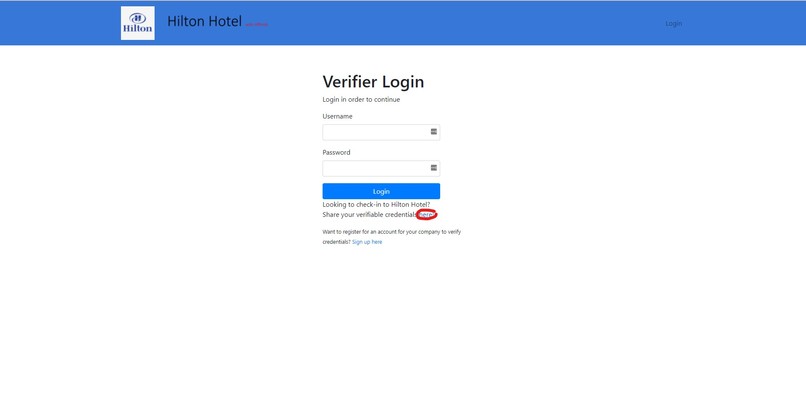 Global Identifier for Traveller using Affinidi API – screenshot 7