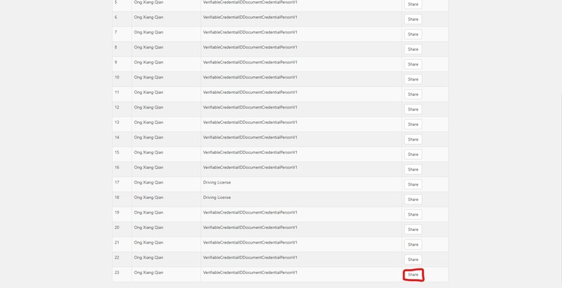 Global Identifier for Traveller using Affinidi API – screenshot 11