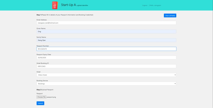 Global Identifier for Traveller using Affinidi API – screenshot 12