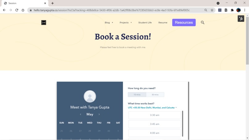 Tanya Gupta Consulting – screenshot 2