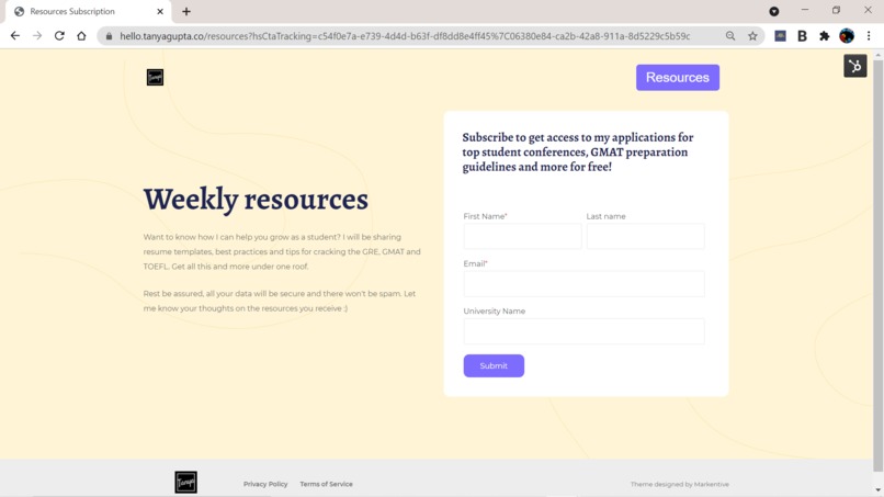 Tanya Gupta Consulting – screenshot 3