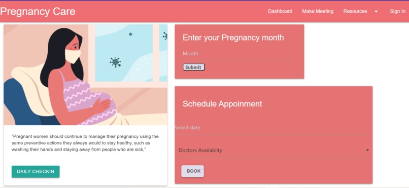 Pregnancy Care  – screenshot 3