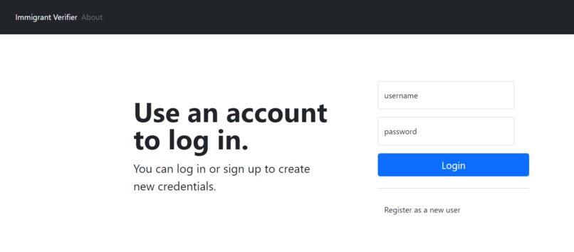 Immigrant Verifier – screenshot 4