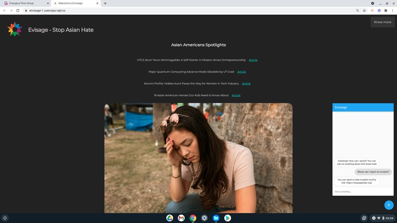 Envisage  – screenshot 2