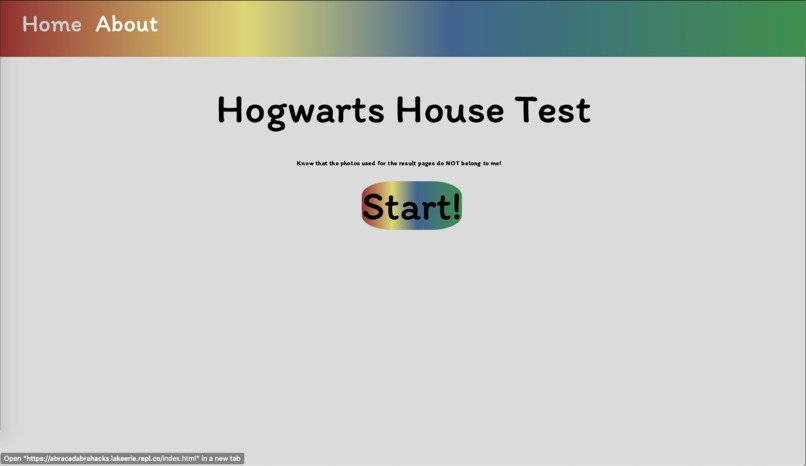 Hogwarts House Test – screenshot 3