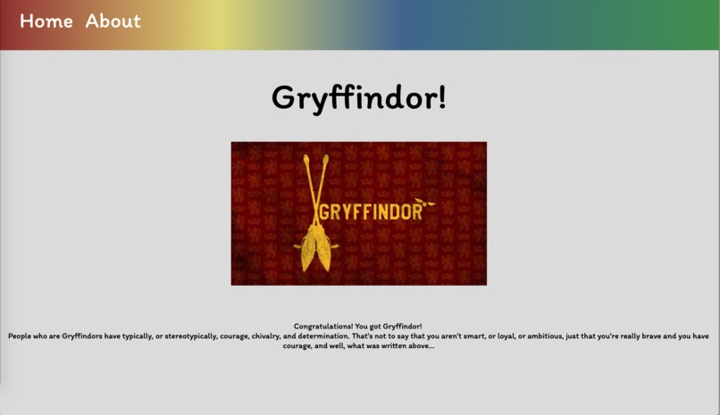 Hogwarts House Test – screenshot 4