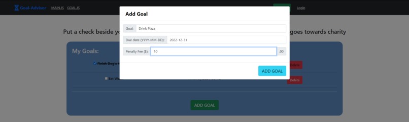 Goal Advisor – screenshot 3