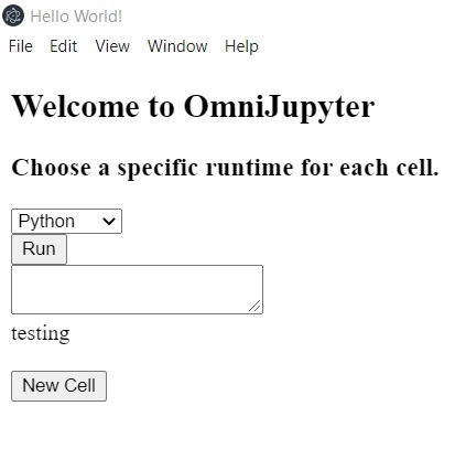 OmniJupyter – screenshot 1