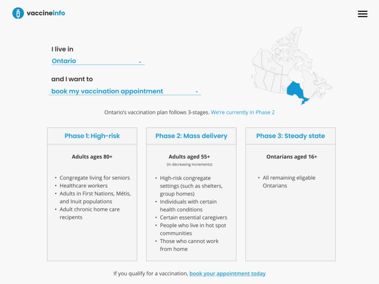 vaccineinfo – screenshot 4