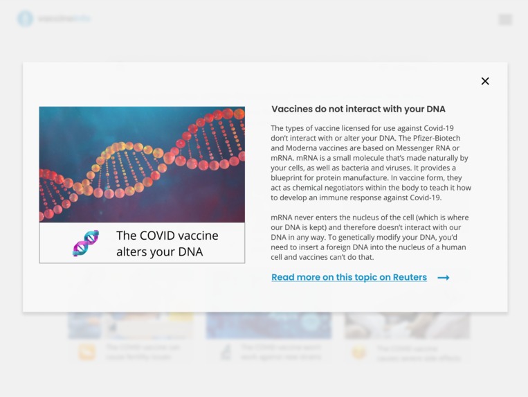 vaccineinfo – screenshot 2