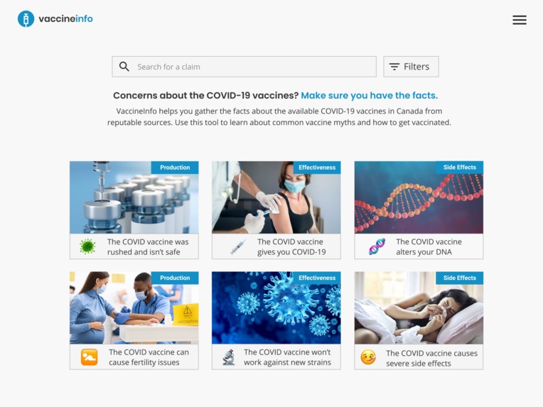 vaccineinfo – screenshot 1