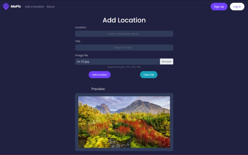MaPic – screenshot 2