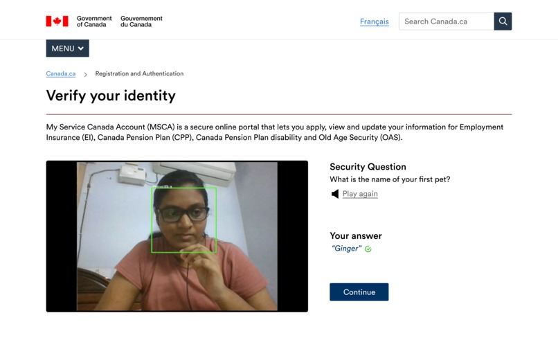 Reimagining Service Canada – screenshot 4