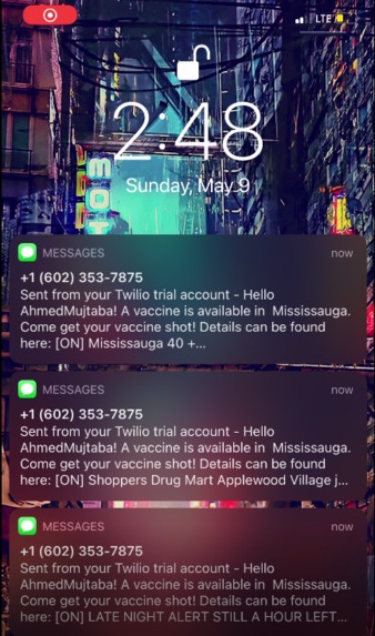 VaxNotifier – screenshot 5