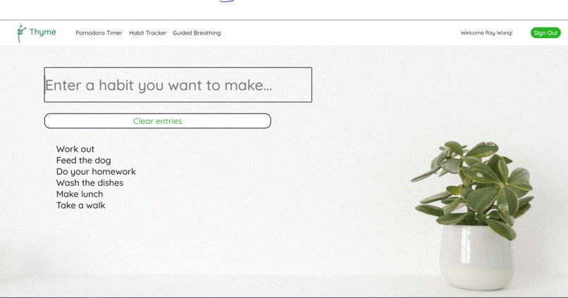 Thyme – screenshot 3