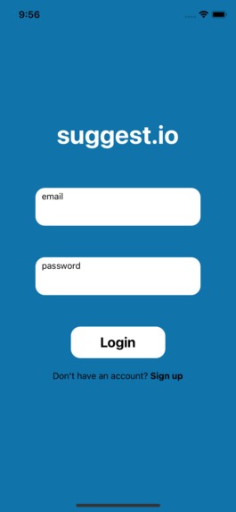 suggest.io – screenshot 1