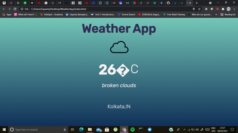 Climate Awareness App – screenshot 2