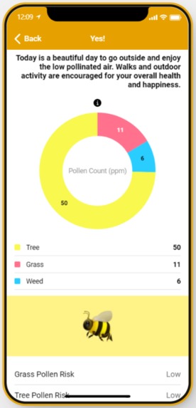 BeeCareful: Manage your Allergies – screenshot 2
