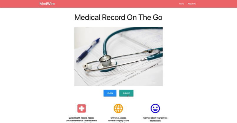 MEDWIRE – screenshot 2