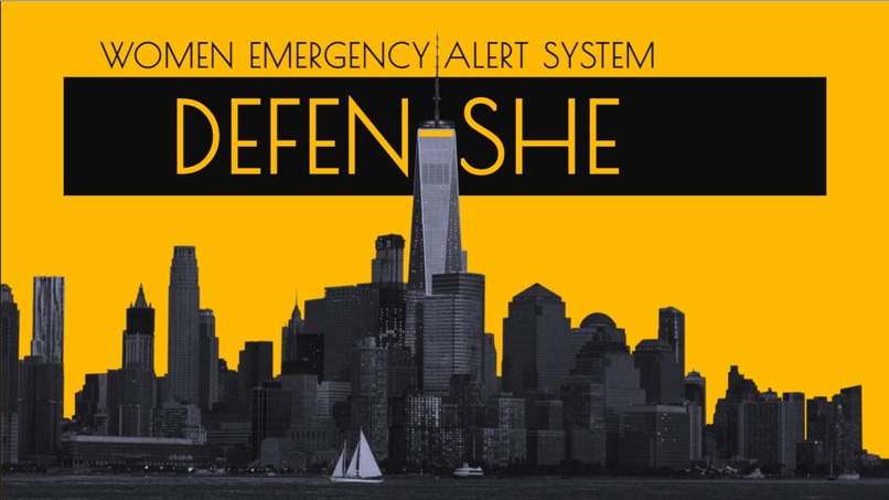 DefenShe - Women's Emergency Alert System – screenshot 1