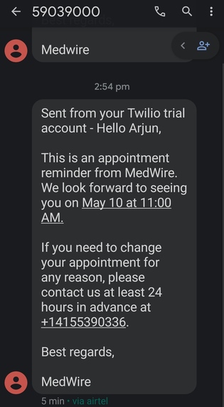MEDWIRE – screenshot 6