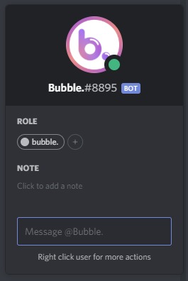 Bubble Discord Bot – screenshot 2
