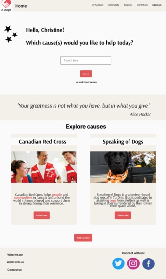 E-dopt – screenshot 2