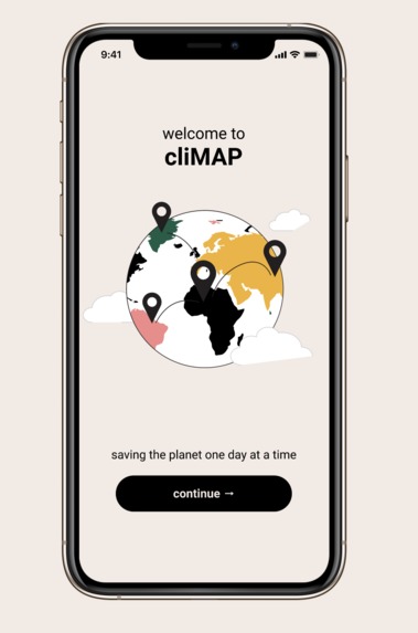 cliMAP – screenshot 1