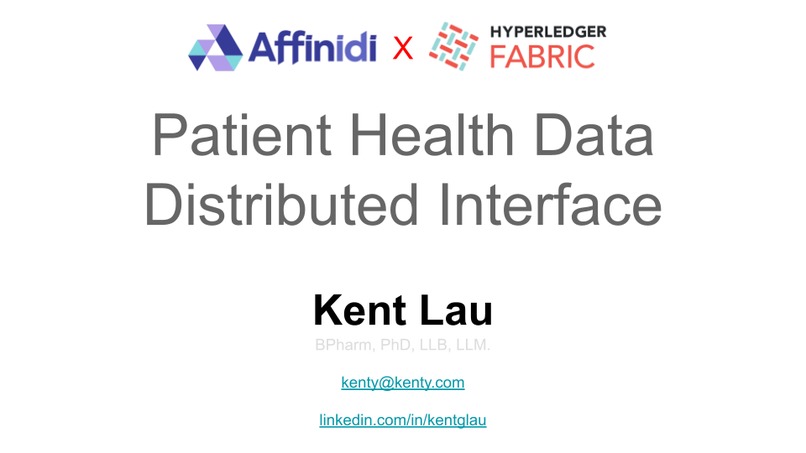 Patient Health Data Distributed Interface (PHDDI) – screenshot 1