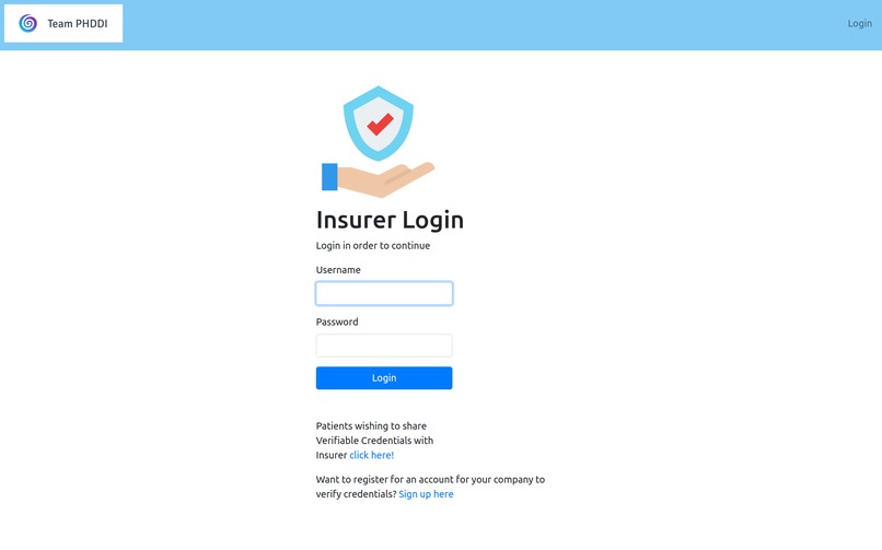 Patient Health Data Distributed Interface (PHDDI) – screenshot 8