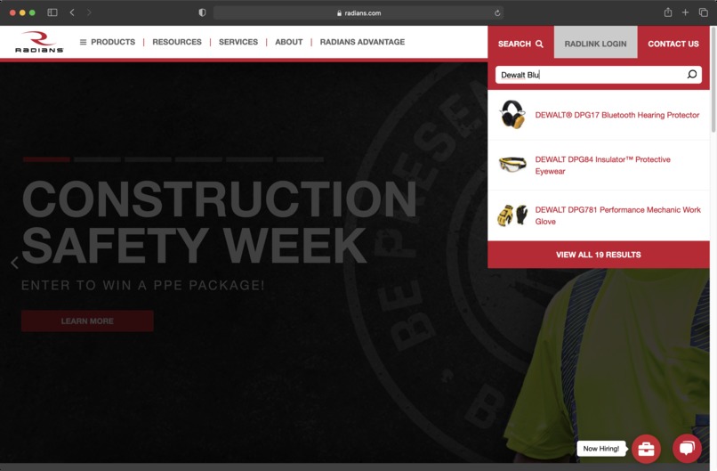 Radians Product Catalog – screenshot 3