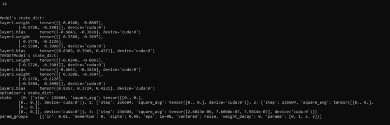 Reinforcement Learning for a PONG game – screenshot 4