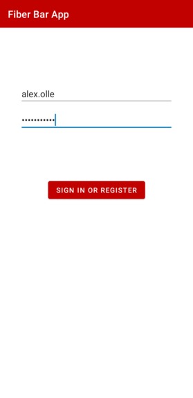 FiberBar App – screenshot 1