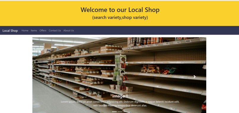 Our Online Shop  – screenshot 1