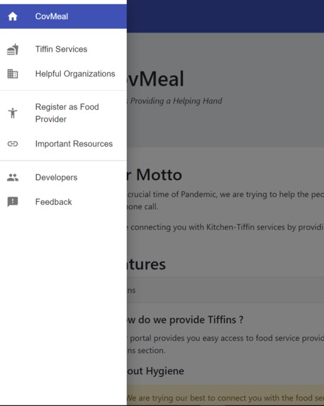 CovMeal – screenshot 4