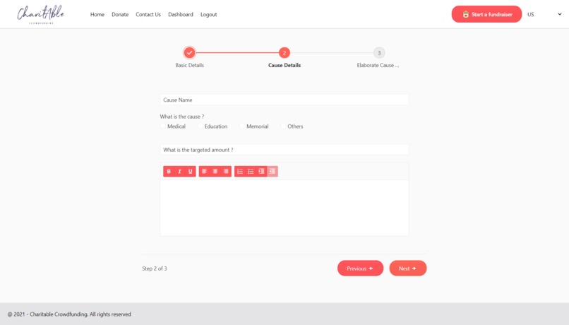 CharitAble – screenshot 1