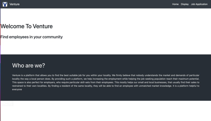 Venture – screenshot 1