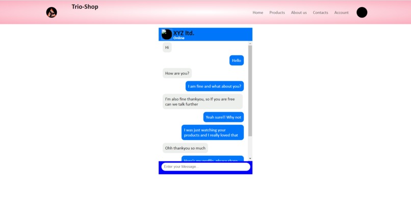Trio-shop – screenshot 1