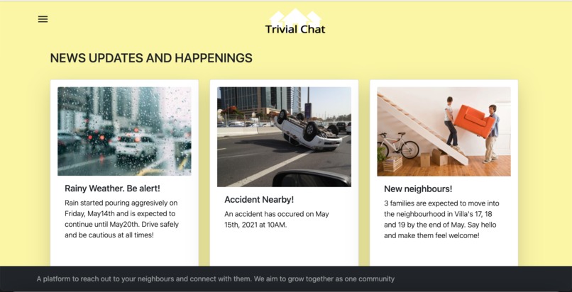 Trivial Chat – screenshot 2