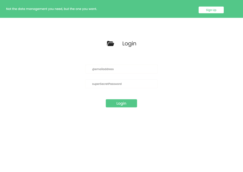 InfoBucket – screenshot 1