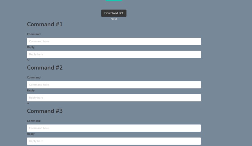 SMS Bot – screenshot 1