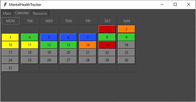 Mental Health Tracker – screenshot 2