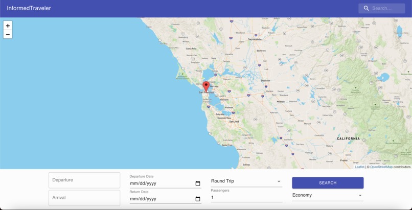 InformedTraveler – screenshot 1