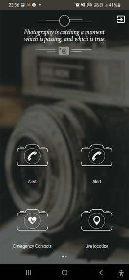 Women Safety App – screenshot 1