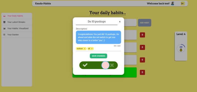 Kendo Habits – screenshot 4