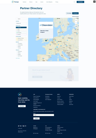Tempo Partner Directory – screenshot 2