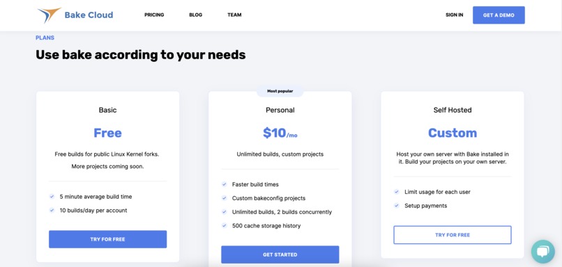 Bake Cloud – screenshot 2