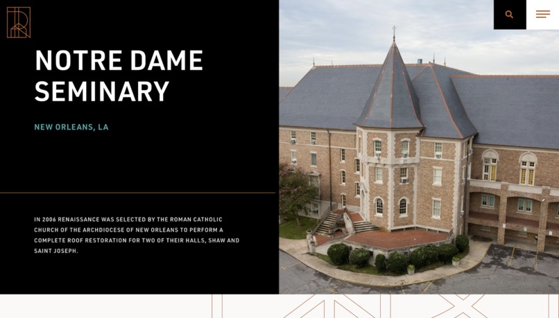Renaissance Website – screenshot 5
