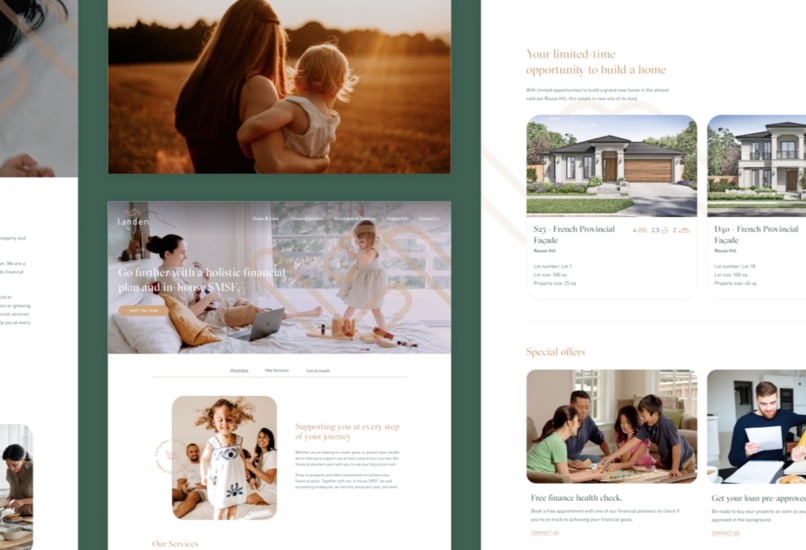 Landen Property  - CRM Strategy & Website Development – screenshot 2