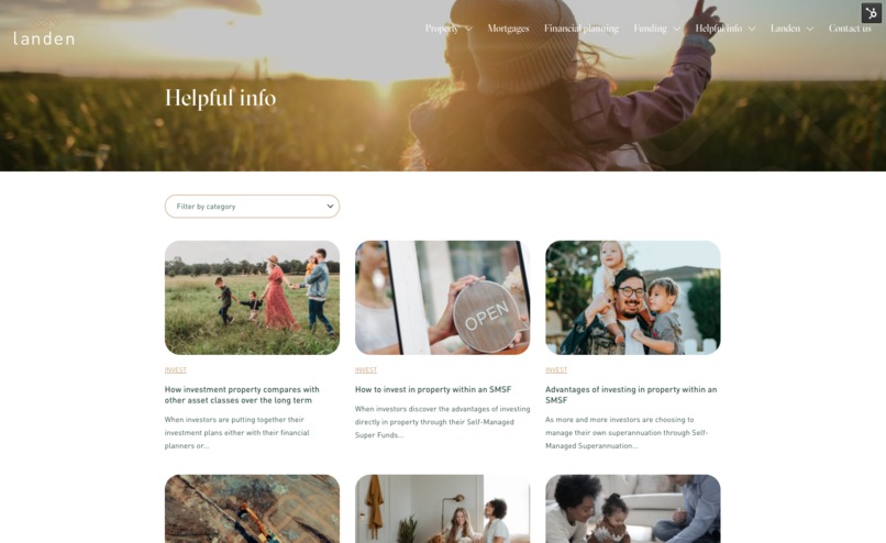 Landen Property  - CRM Strategy & Website Development – screenshot 4